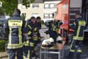 Dachstuhlbrand Koeln Poll Geislarerstr P438